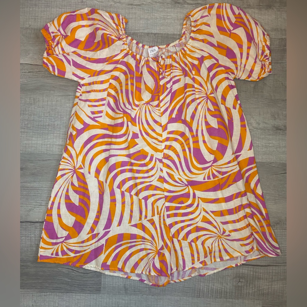 Multicoloured shorts jumpsuit